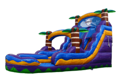 18' Tropical Hurricane Slide (Wet or Dry)