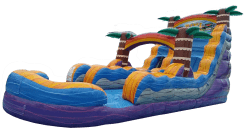 18' Tiki Plunge Extended Slide (Wet or Dry)